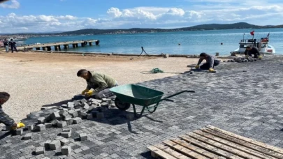 Gözde tatil adası yaza hazırlanıyor