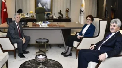 İYİ Parti Lideri Meral Akşener, ABB Başkanı Mansur Yavaş ile görüştü
