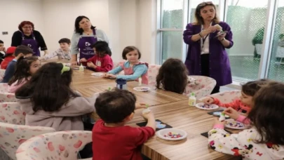 İzmitli çocuklar ara tatilde Çocuk Atölyeleri’nde