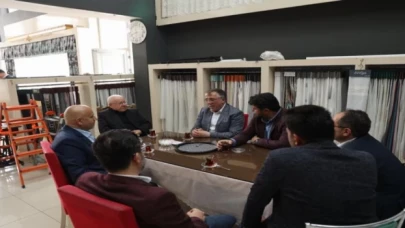Mehmet Savran’dan esnaf ziyareti