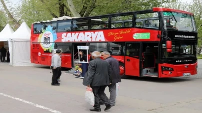 Sakarya’nın üstü açık otobüsü bayram sonrası yollarda