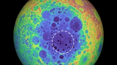 Ay'ın karanlık yüzünde bulunan Aitken Havzası'nda dev bir yapı keşfedildi