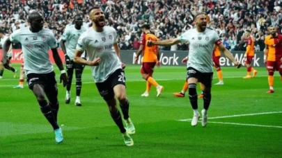 Beşiktaş, geriye düştüğü derbide Galatasaray’ı 3-1 mağlup etti