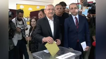 Cumhurbaşkanı adayı Kılıçdaroğlu oyunu kullandı