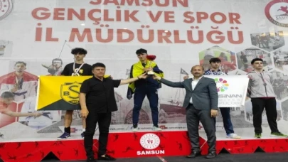 Kocasinan Belediyespor sporcusu Mehmet Ali Türkiye üçüncüsü