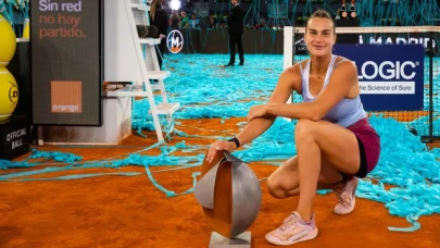 Madrid Açık'ta tek kadınlar şampiyonu Sabalenka