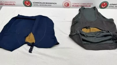 Sabiha Gökçen Havalimanı'nda yakalandı: 5 kilogram toz altını kıyafetine emdirmiş