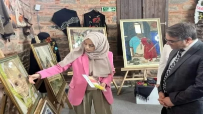 Yıldırım Halk Eğitimi Merkezi’nden Zümra sergisi