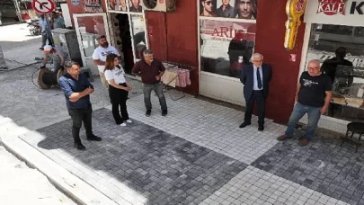 Ali Çetinkaya yayalaştırma projesinde sona gelindi