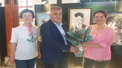 Başkan Tekin’den anlamlı sergiye ziyaret