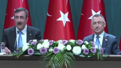 Cevdet Yılmaz, görevi Fuat Oktay'dan devraldı