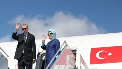 Cumhurbaşkanı Erdoğan, KKTC'ye gitti