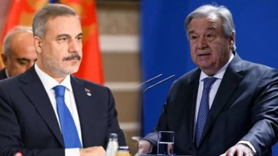 Dışişleri Bakanı Fidan, BM Genel Sekreteri Guterres ile telefonda görüştü