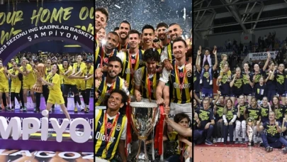 Fenerbahçe, bu sezon takım sporlarında 9 kupa kazandı
