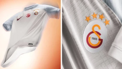 Galatasaray yeni sezon deplasman formasını tanıttı