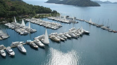 Göcek'te tekne bağlamanın geceliği 1200 Euro'ya çıktı