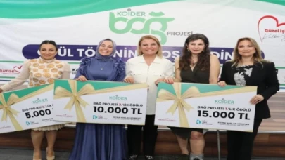 İzmit’in ’Bağ Projesi’ ödüllerine muhteşem gece