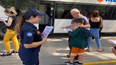 Muğla’da turizm merkezlerinde yangın uyarısı