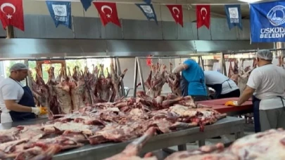 Üsküdar’da 10 binden fazla aileye 50 ton kurban eti dağıtıldı