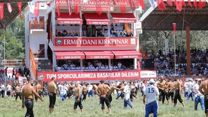 662. Tarihi Kırkpınar Yağlı Güreşleri için geri sayım başladı