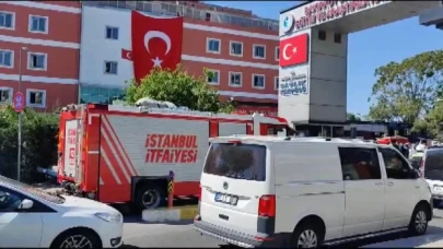 Bakırköy Dr. Sadi Konuk Eğitim ve Araştırma Hastanesi’nde çıkan yangın söndürüldü
