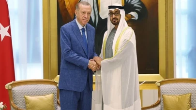 Cumhurbaşkanı Erdoğan, Birleşik Arap Emirlikleri Devlet Başkanı Al Nahyan ile görüştü