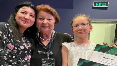 İsmail Baha Sürelsan öğrencisi Aylina Raat Antalya’yı gururlandırdı