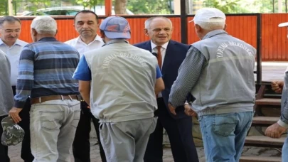 Kayseri Yahyalı’da bayramlaşma programı