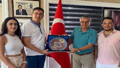 Kemer TÜRSAB’dan Başkan Topaloğlu’na ziyaret