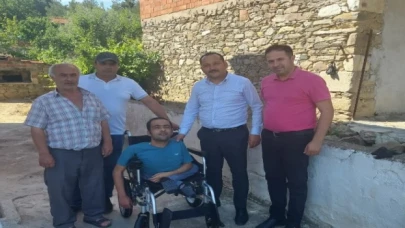 Manisa Büyükşehir’en akülü sandalye desteği