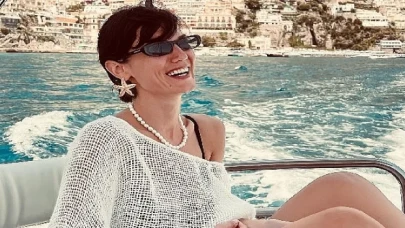 Pınar Deniz tatilde yeni sezon için enerji topluyor