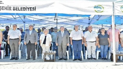 Sağlamtaş Düğün Salonu temel atma töreni gerçekleştirildi