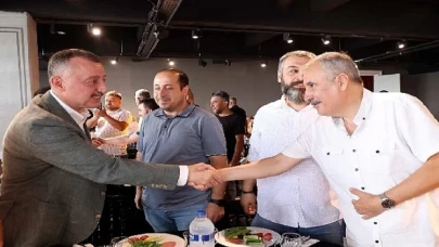 Başkan Büyükakın, Başiskele esnafıyla buluştu