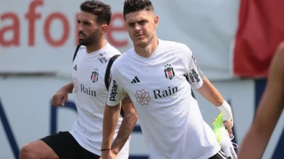 Beşiktaş'ta Rashica ilk idmanına çıktı