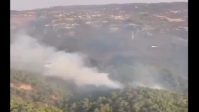 Çanakkale’deki yangında son durum... Çanakkele’de tedbir amaçlı kara ve deniz ulaşımı kapalı