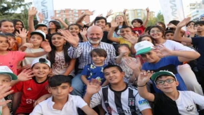 Kayseri Kocasinan’da çocuklar sokakta nostalji yaşadı