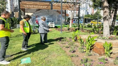 Kayseri Talas’ta Mevlana Meydanı’nda geri sayım