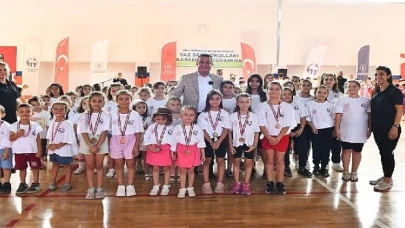 Mustafakemalpaşa’lı gençler madalyalarını aldı