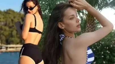 "TRT, bikinili fotoğrafı sonrası Leyla Tanlar'ı diziden çıkardı" iddiası