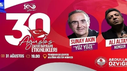 Yenişehir Belediyesi, Sunay Akın ve Ali Altay’ı Mersinlilerle buluşturuyor