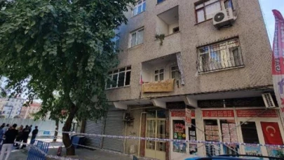 Bahçelievler'de kolonu patlayan bina boşaltıldı