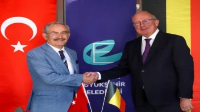 Büyükelçi Huynen’den Büyükerşen’e ziyaret