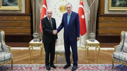Cumhurbaşkanı Erdoğan, MHP lideri Bahçeli ile görüştü