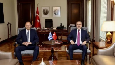 Dışişleri Bakanı Hakan Fidan, Yunanistan Dışişleri Bakanı Yorgos Yerapetritis ile görüştü