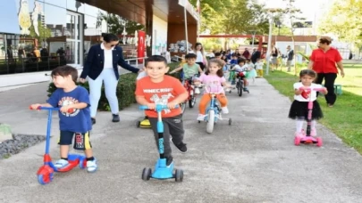 Manisalı miniklerden ’hareketlilik’ farkındalığı