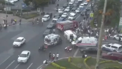 Vatan Caddesi’nde ambulans kazası: 3 yaralı