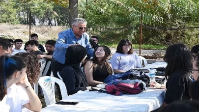 Başkan Topaloğlu Öğrencilerin Misafiri Oldu