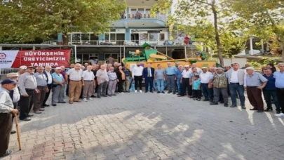 Çiftçilerin römork sevinci