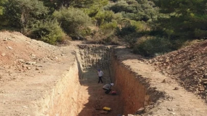 Hendek açıldı... Gümüldür Fayı’nı inceliyorlar