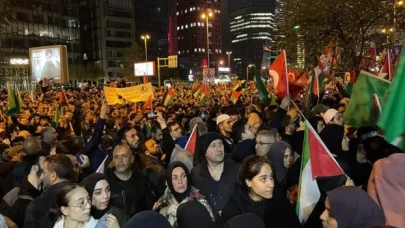 İstanbul Valiliği'nden İsrail protestolarına ilişkin açıklama: 1 kişi hayatını kaybetti, 63 yaralı